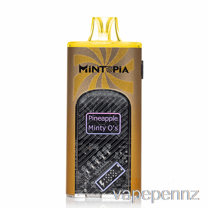Mintopia Turbo 9000 Disposable Pineapple Minty O's VAPE NZ